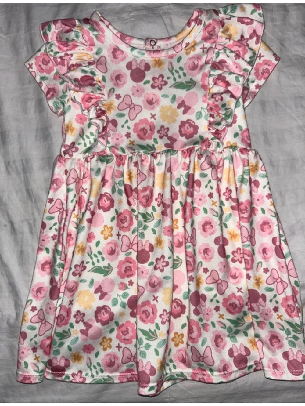 Toddler Girl Disney Baby Minnie Mouse Dress Sz 24 Months